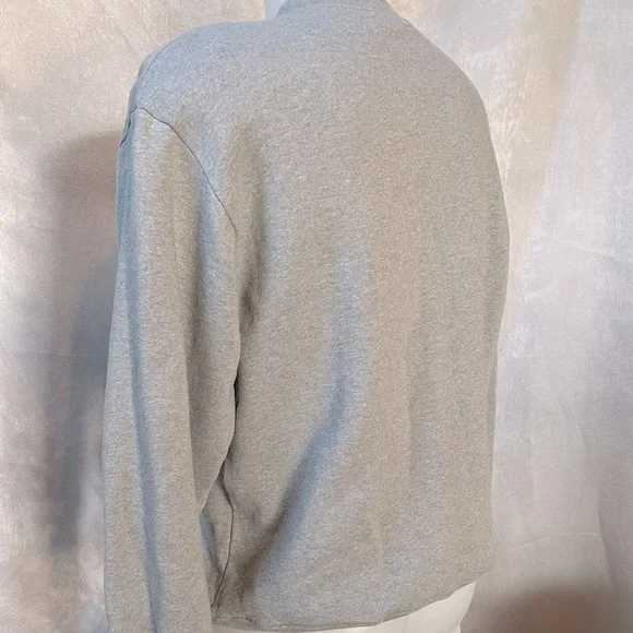 Balenciaga Gray Crewneck with Blue and Red Details - Picture 14 of 14